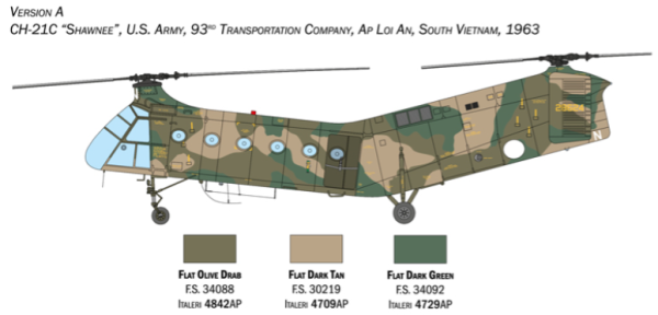 H-21C FLYING BANANA