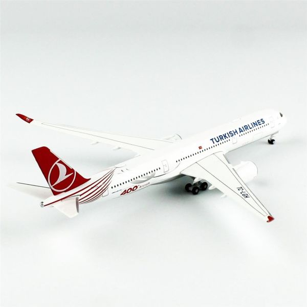 Herpa 537230 1/500 Ölçek, THY Airbus A350-900 (400th Aircraft)- TC-LGH (Tek Yürek), Sergilemeye Hazır Model Araç