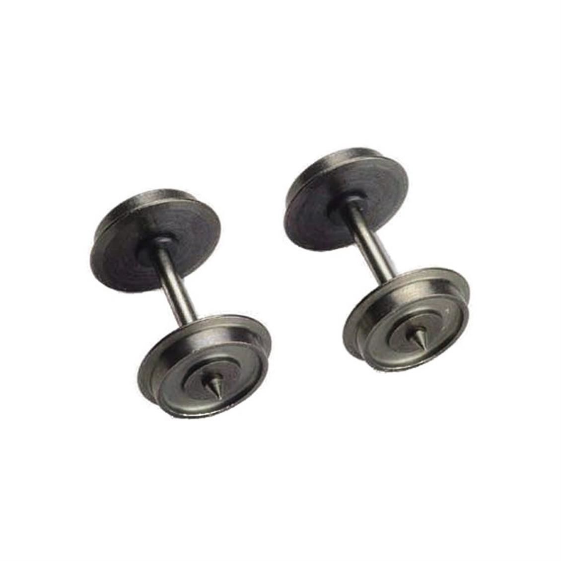 Piko 56050 1/87 Ölçek, 11.3 mm. Tekerlek Seti, Bir Tarafı İzoleli, 2 Set