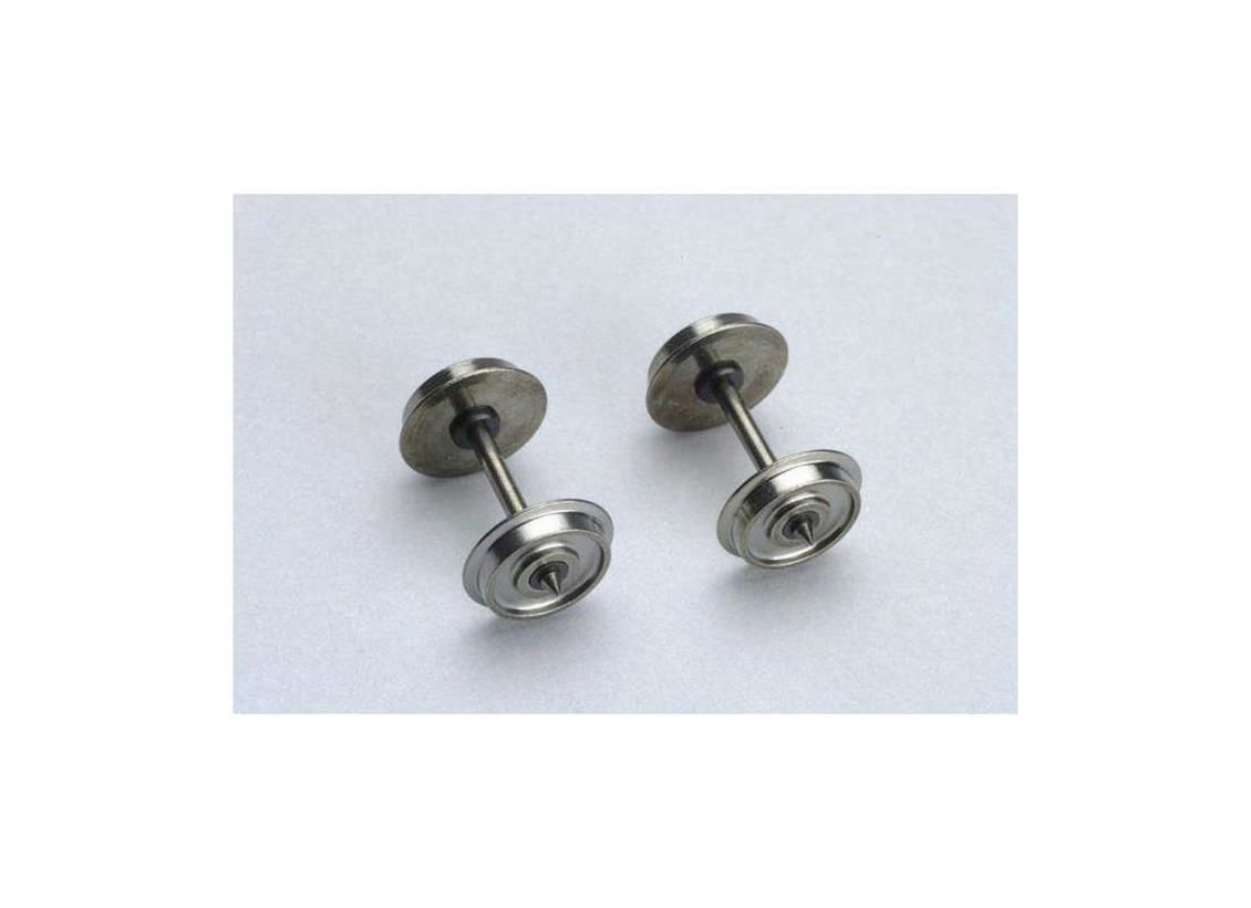 Piko 56051 1/87 Ölçek, 11.3 mm. Tekerlek Seti, İki Tarafı İzoleli, 2Set