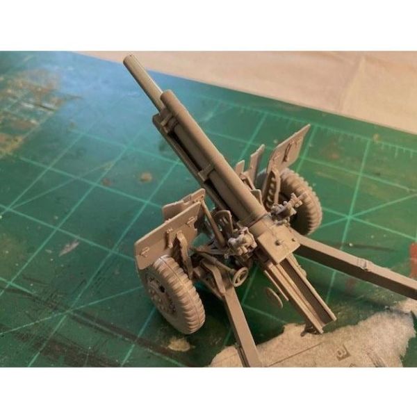 Dragon 6531 1/35 Ölçek,,105mm Howitzer M2A1 Top ve M2A2 Römork ile Mürettebatı, Plastik Model Kiti