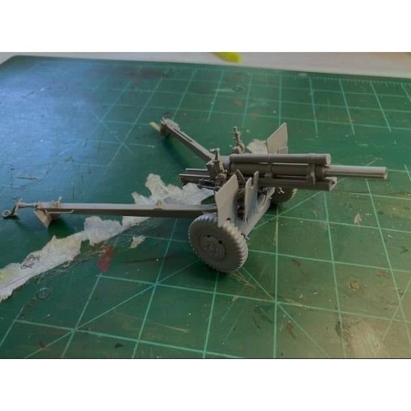 Dragon 6531 1/35 Ölçek,,105mm Howitzer M2A1 Top ve M2A2 Römork ile Mürettebatı, Plastik Model Kiti