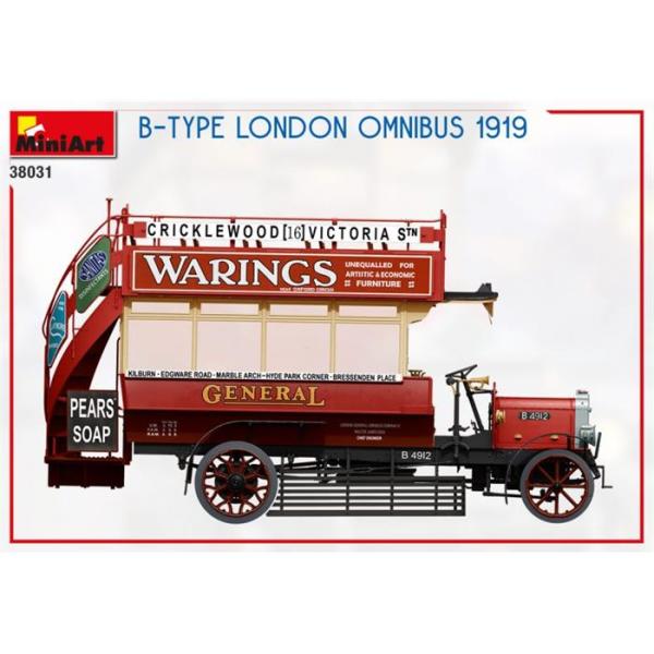 MiniArt B-Type Londra Omnibüs (1919)