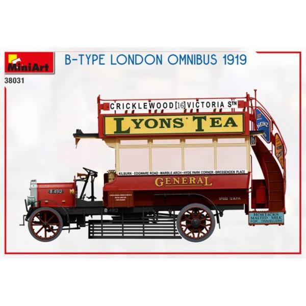 MiniArt B-Type Londra Omnibüs (1919)