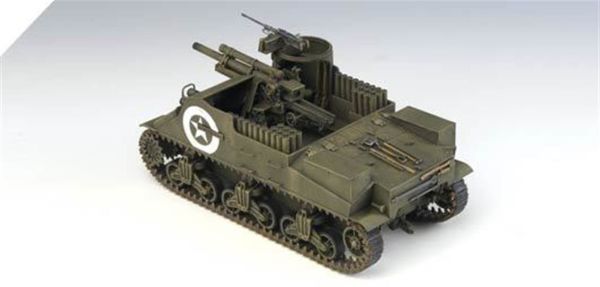 Academy 13210 1/35 Ölçek, M7 Priest Tank, Plastik Model kiti