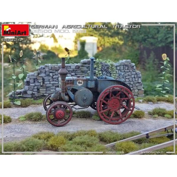 MiniArt Alman Tarım Traktörü D8500 Mod. 1938