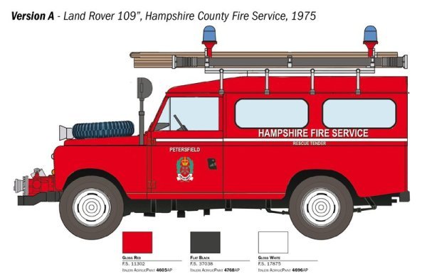 LAND ROVER FIRE TRUCK