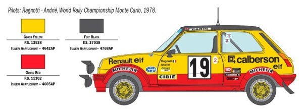 Renault r5 Alpine Rally