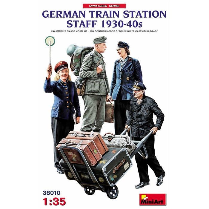 MiniArt Alman Tren İstasyonu Görevlisi 1930-40