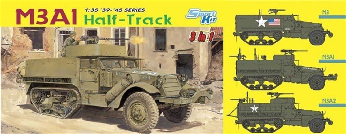 Dragon 6332 1/35 Ölçek, M3A1 Yarı Paletli Hafif Zırhlı Araç Plastik Model Kiti