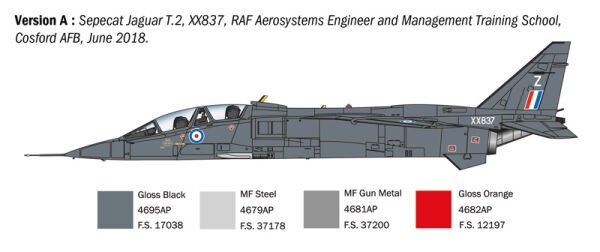 Jaguar T.2 R.A.F. Trainer