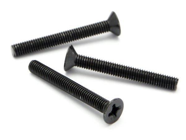 FLAT HEAD SCREW M3x25mm (10pcs)