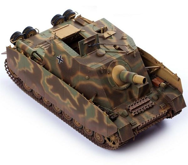 Academy 13525 1/35 Ölçek, German Strumpanzer IV Brummbar (Orta Versiyon) Tankı, Plastik Model kiti