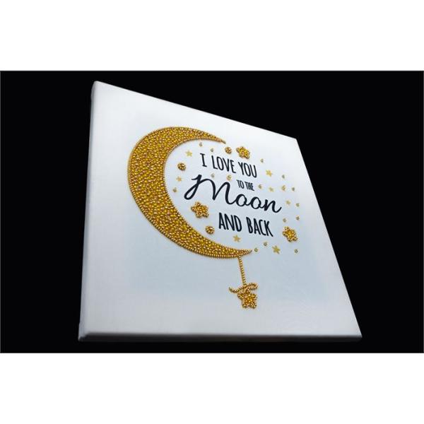 MiniArt Love You to the Moon and Back Boncuk Nakış Seti