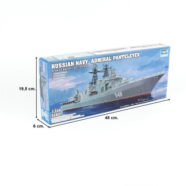 Trumpeter 04516 1/350 Ölçek, Rus Amiral Panteleyev Destroyeri, Plastik Model Kiti