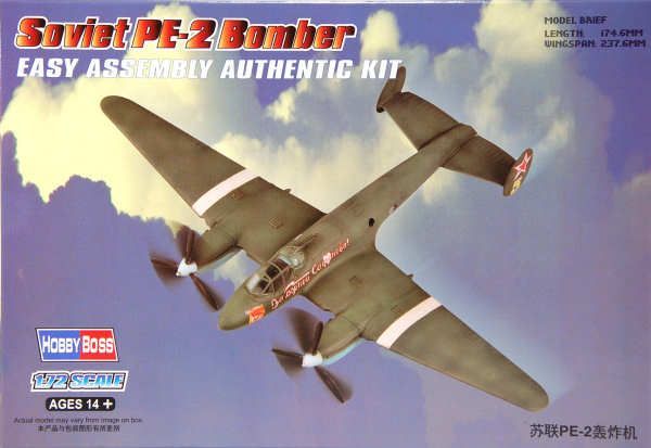 1/72 Dsoviet PE-2 Bomber