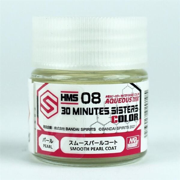 Mr.Hobby HMS-08 10 ml. 30 Minutes Sisters Colors, Smooth Pearl Coat, Aqueous Serisi Model Boyası