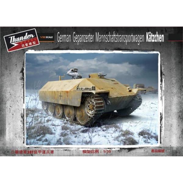 Thunder Model 1/35 German Gepanzerter Mannschaftstransportwagen Katzchen