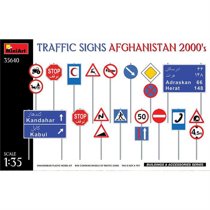 MiniArt Afganistan Trafik İşaretleri 2000ler