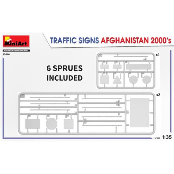 MiniArt Afganistan Trafik İşaretleri 2000ler