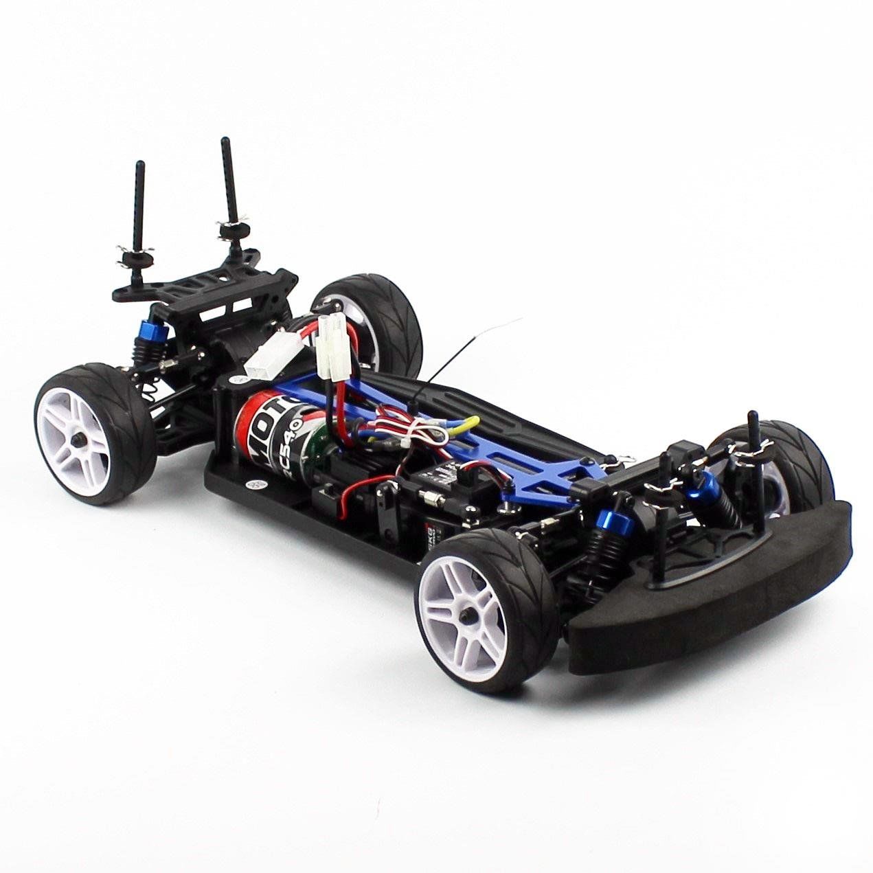 Himoto 5101 Nascada Kumandalı Fırçalı Motorlu On Road RC Araba 1/10 Ölçek, 4 Çeker