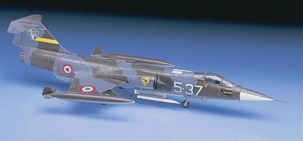 Hasegawa D17 447 1/72 Ölçek, F-104S/F-104G Starfighter, Savaş Uçağı, Plastik Model kiti