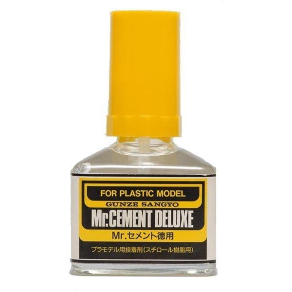 Mr.Hobby MC-127 40 ml. Mr.Cement, Deluxe Plastik Yapıştırıcısı