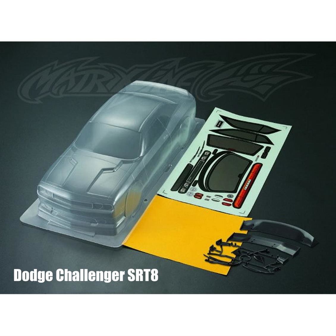 Matrixline 201205 1/10 Ölçek, Dodge Viper Srt8 PC Bodyshell