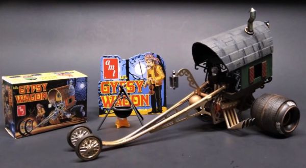 AMT 1067 1/25 Ölçek, Li'l Gypsy Wagon Show Rod, Plastik Yarış Aracı Maketi