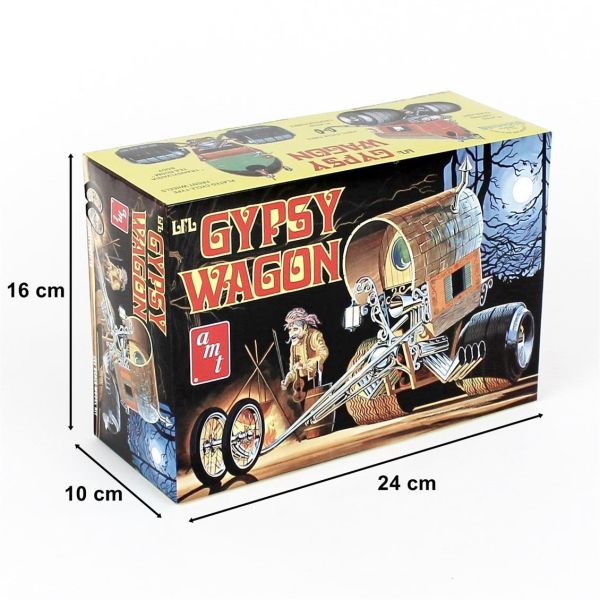 AMT 1067 1/25 Ölçek, Li'l Gypsy Wagon Show Rod, Plastik Yarış Aracı Maketi