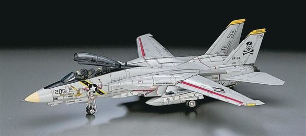 Hasegawa E14 544 1/72 Ölçek, F-14A Tomcat (Atlantic F.S.), Savaş Uçağı, Plastik Model kiti