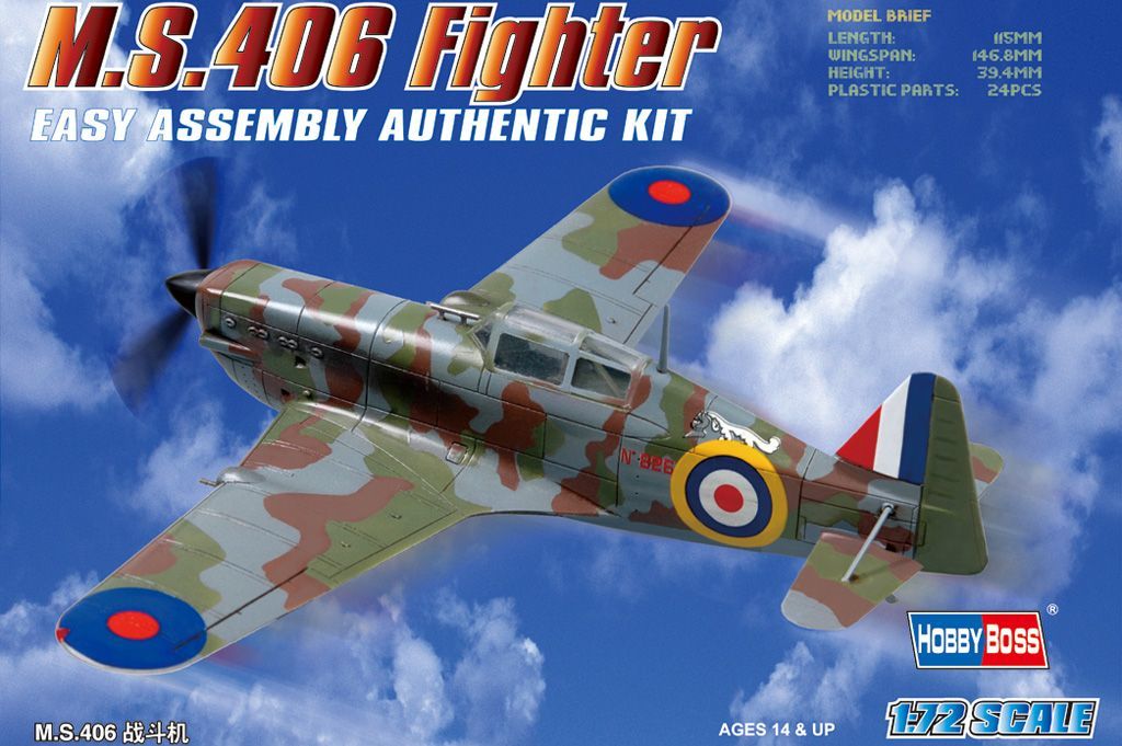 1/72 MS.406 Fighter