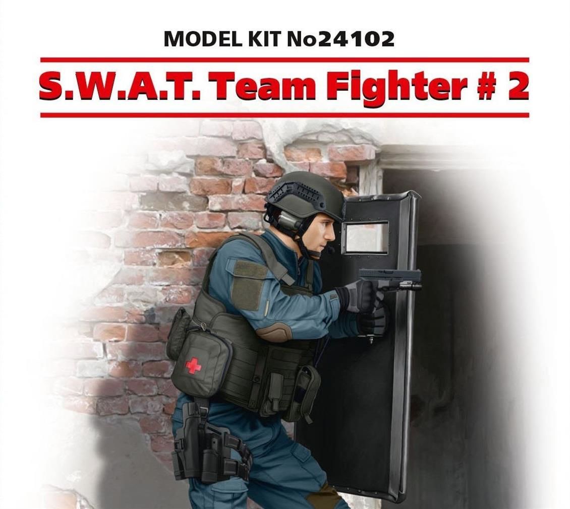 ICM 24102 1/24 Ölçek, S.W.A.T. Team Fighter 2