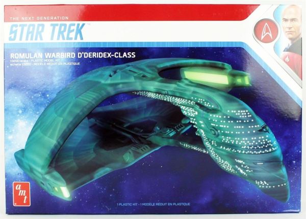 AMT 1125M 1/3200 Ölçek, Star Trek Romulan Warbird, Plastik Uzay Aracı Maketi