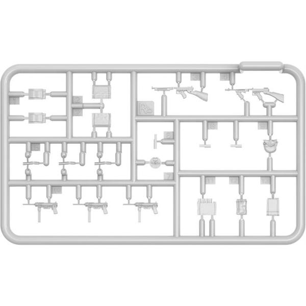 MiniArt Tank Mürettebatı ve Piyadeler için İngiliz Silah & Ekipmanı