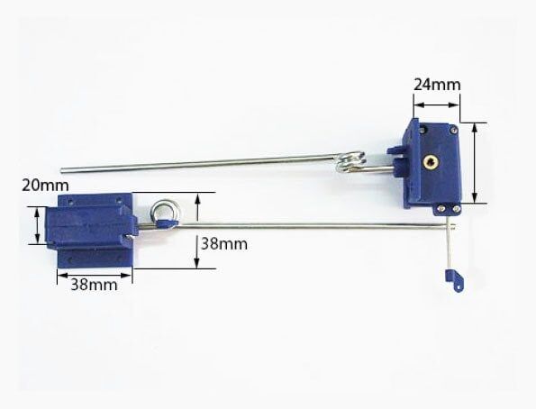 Retract Seti (D3.5×L140mm) Açılır-Kapanır İniş Takımı