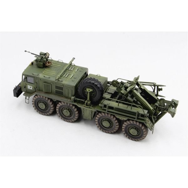 Trumpeter 01079 1/35 Ölçek, KET-T Kurtarma Aracı ve MAZ-537 Ağır Kamyonu, Plastik Model Kiti