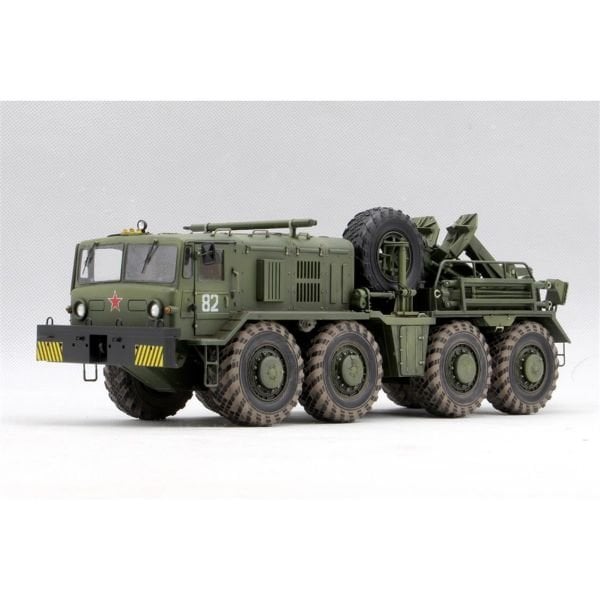 Trumpeter 01079 1/35 Ölçek, KET-T Kurtarma Aracı ve MAZ-537 Ağır Kamyonu, Plastik Model Kiti