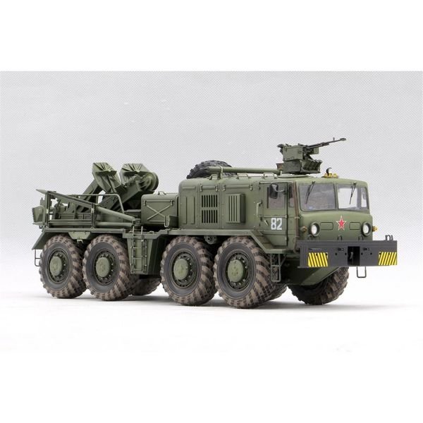 Trumpeter 01079 1/35 Ölçek, KET-T Kurtarma Aracı ve MAZ-537 Ağır Kamyonu, Plastik Model Kiti