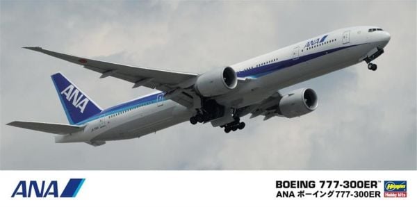 Hasegawa 18 10718 1/200 Ölçek, Boeing 777-300ER ANA, Yolcu Uçağı, Plastik Model kiti