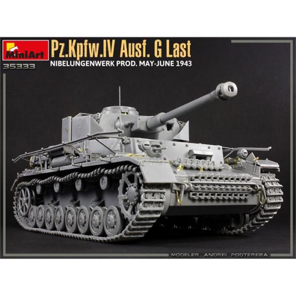 MiniArt Pz.Kpfw.IV Ausf. G-Last/H-Early Nibelungenwerk Prod. (Mayıs-Haziran 1943) 2in1 Interior Kit