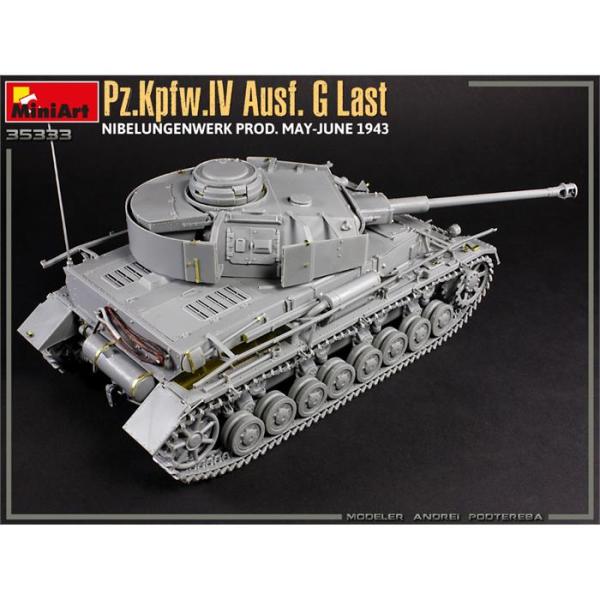 MiniArt Pz.Kpfw.IV Ausf. G-Last/H-Early Nibelungenwerk Prod. (Mayıs-Haziran 1943) 2in1 Interior Kit