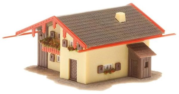 Faller 232538 1/160 Ölçek, İki Katlı Dağ Evi, Plastik Model Kiti