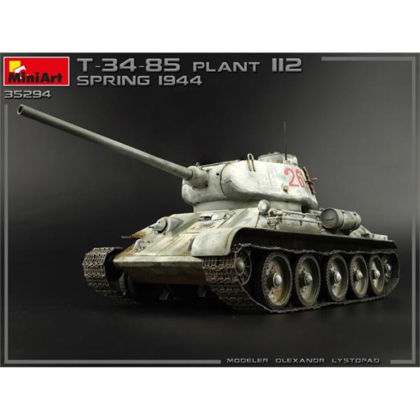 MiniArt T-34-85 Plant 112. İlkbahar 1944. Interior Kit