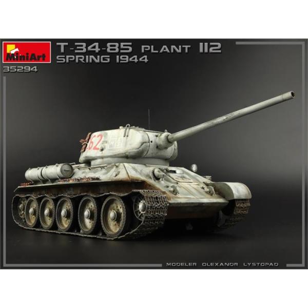 MiniArt T-34-85 Plant 112. İlkbahar 1944. Interior Kit