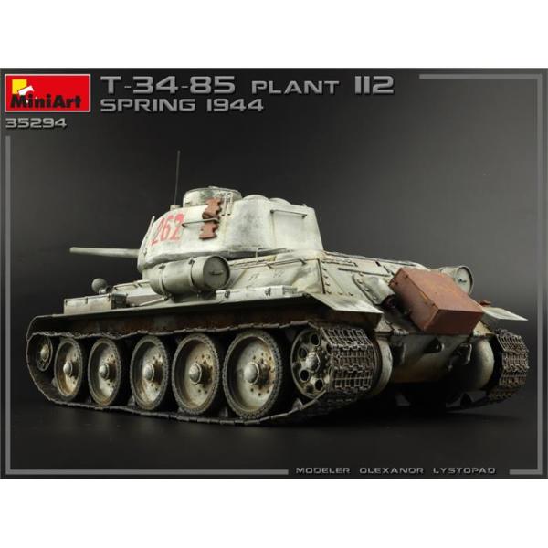 MiniArt T-34-85 Plant 112. İlkbahar 1944. Interior Kit