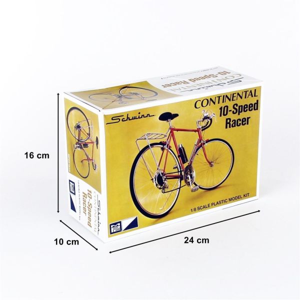 MPC 915 1/8 Ölçek, Schwinn Continental 10-Speed Bicycle, Plastik Bisiklet Maketi