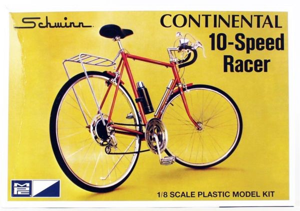 MPC 915 1/8 Ölçek, Schwinn Continental 10-Speed Bicycle, Plastik Bisiklet Maketi