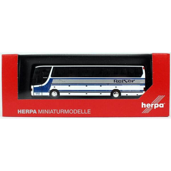 Herpa 316989 1/87 Ölçek, Setra S315HDH Otobüs (Reiser), Sergilemeye Hazır Model Araç