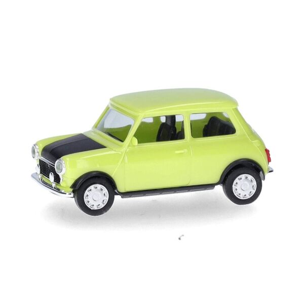 Herpa 421140 1/87 Ölçek, Mini Cooper Mayfair, Yeşil, Sergilemeye Hazır Model Araç